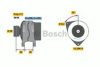 BOSCH 0 986 040 201 Alternator